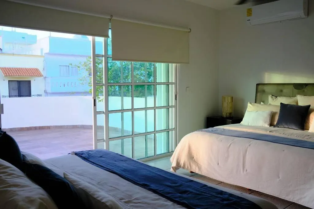 Lujo Y Seguridad En Quinta Avenida Daire Playa del Carmen 0*,
